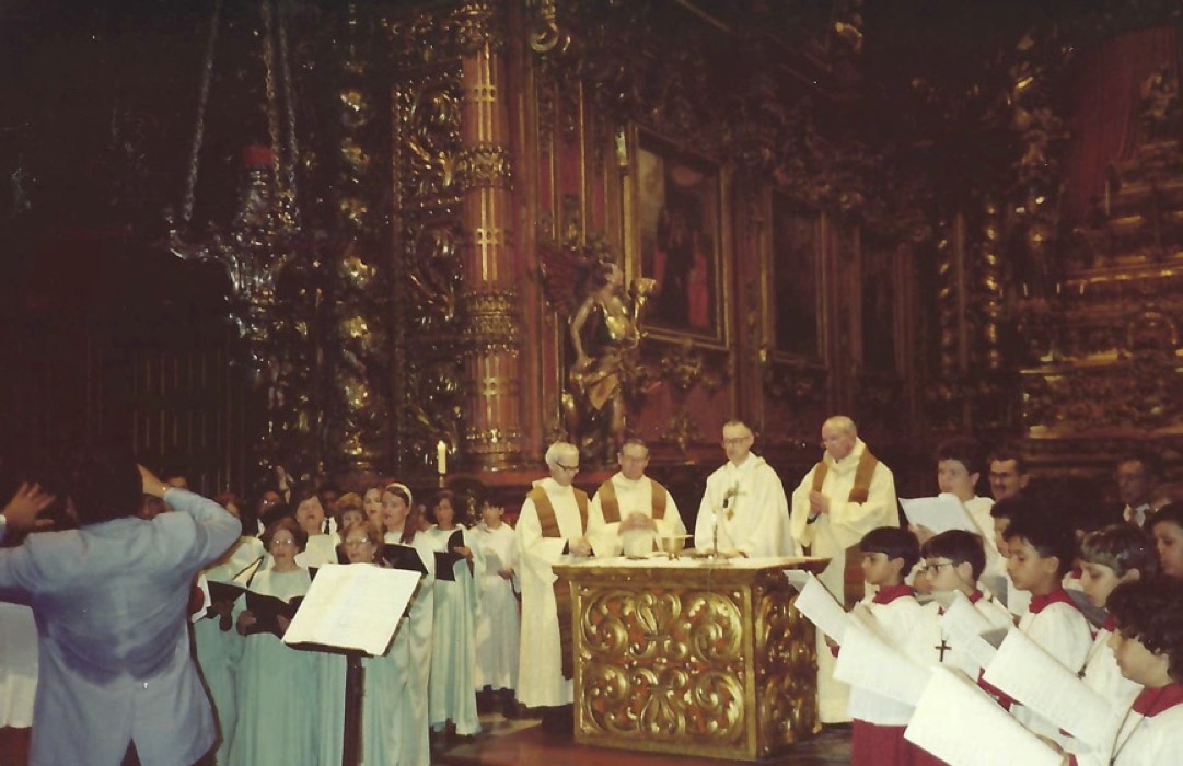 Hochamt Abtei São Bento RJ. III Internationales Symposium Kirchenmusik und Brasilianische Kultur 1992