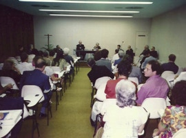 Abtei São Bento RJ. III. Internationales Symposium Kirchenmusik und Brasilianische Kultur 1992. Auditorium der Fakultät São Bento