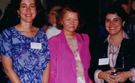 Beatriz de Freitas Salles, Roswitha Sperber, Sonia Vieira.II. Brasilianischer Kongress für Musikwissenschaft 1992 in Rio de Janeiro